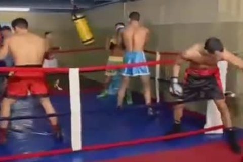 Boxing Ring Sex Session - hardcore sex clip - Tube8.com