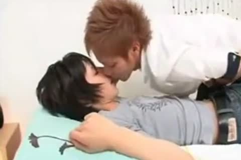 Asian twink boy loves rough nailing
