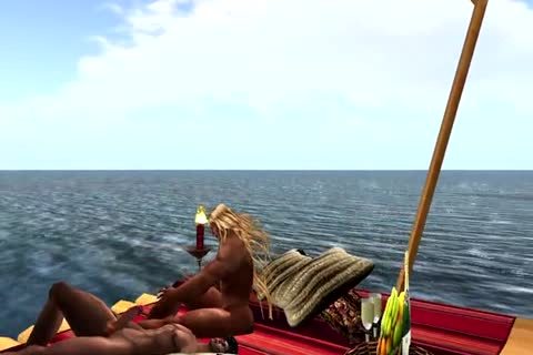 Coming Home Form A Fishing Trip And Find Your Partner Floating On A Raft Which Makes u attractive En The Rest Is As It Is.