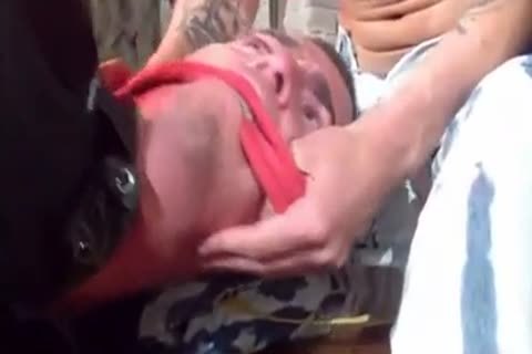 Skinheads three-some