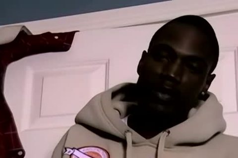 fashionable black fellow J hammer Jerks Out A massive White Load