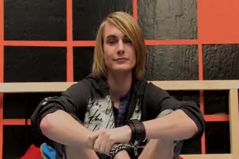 Emo Preston Works Out A Load Out From His humongous penis Stick