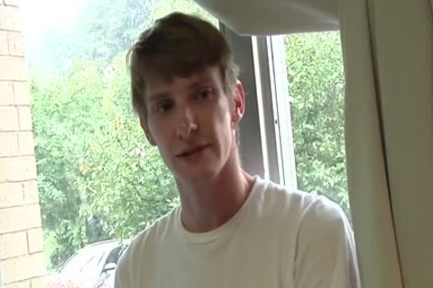Lucas Shaw bangs A darksome chap In The butthole