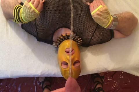 Nailed rough accompanied by crossdresser