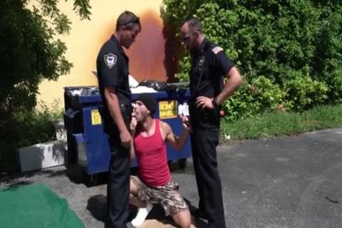 Tattoo homo three-some And Facial cum