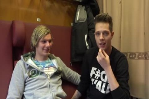 filthy homosexual bare And Facial