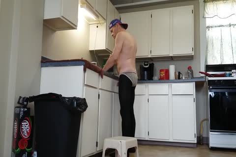 Mike Muters In Country Kitchen Clean Up.