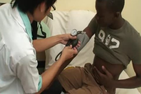 black And asian A bare Doctors Visit