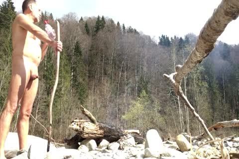 Nudist Starting-up His petite knob