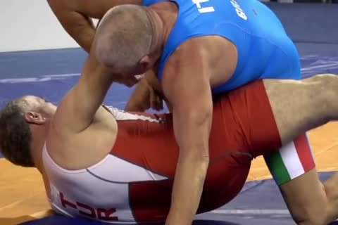 old males Wrestling, Two sweet Daddies Go At It