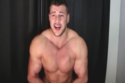 Verbal British Muscle Worship