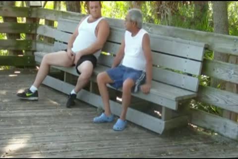 outside Scenes Where grand-dad Sucks & receives banged By plump