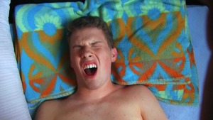CzechHunter: Hottest gay blowjob cum in the bed