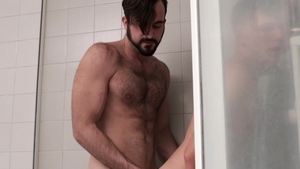 Brother Crush: Lukas Stone escorted by Mason Lear in bath