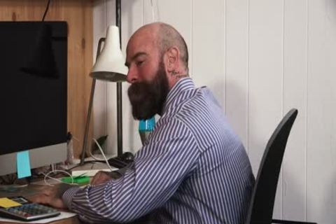 taut lad Seduces wild Bear Stepdad