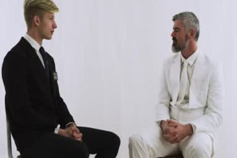 Mormon twink fastened Up And nailed By daddy Hunk