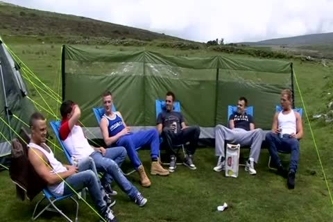 jack off Party outside Camp