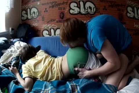 Real legal age teenager Boyfriends Rubbing Their Uncut ramrods And Feet Which Ends Up With dick juice flow