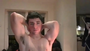 delicious boy Showing His penis To His Fans On webcam