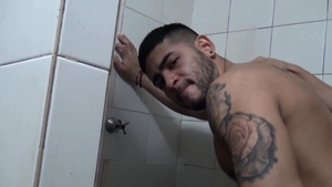 LatinLeche: Super sexy friend Licho raw pounding in the gym
