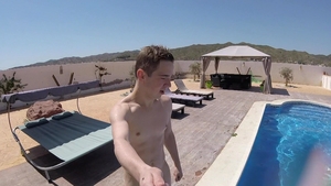 EuroBoyXXX.com: Hot Taylor Blaze accompanied by Blaze jack off