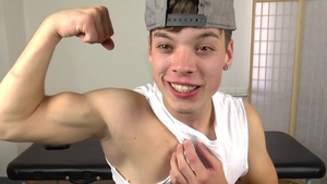 East Boys - Super cute jerking big dick at the castings