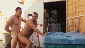 Hot House - Pierced being pounded by big balls stud