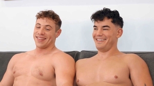 SeanCody: Inked Kyle gay tongue kissing sex scene