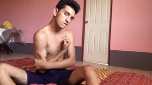 BarebackLatinoz - Santiago jacks off porn