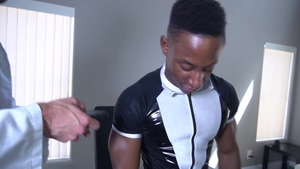 ManUpFilms - Wesley Woods wearing spandex fantasy dick sucking
