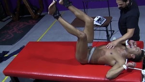 DaddysBondageBoys.com: Bound sex scene