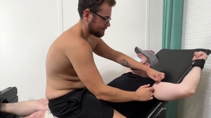 Ticklish Chubs - Robin & Matt tickle