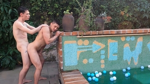 LatinLeche - Axel Yerel and Axxl Mart riding a dick