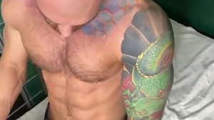Latino fucks with big cock daddy