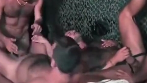 6 man fuckfest In Sex Club - Nicholas Bardem Dickie James And Leo Gr