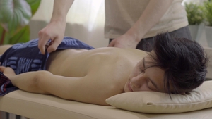 Masseurs Secretly Savoring Each Other’s Joy