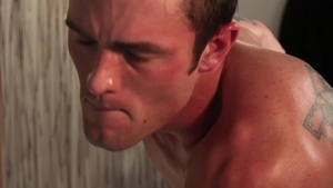 Falcon Studios: Musky Semen Across Washboard Abs