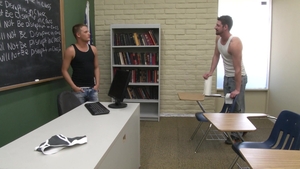 Men: Short Hair and Deep College Fun