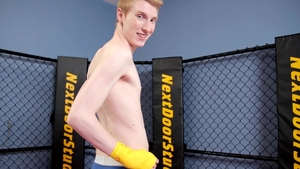 Next Door Twink: Strong Twink Takes Cock In The Ass