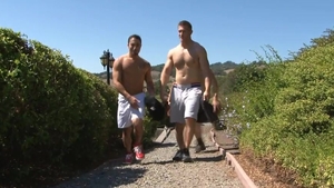 Next Door Buddies: Bare Jocks Sharing More than Laughs