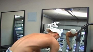 Next Door Male: Gym Equipment as Masturbation Tools