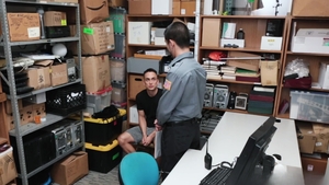 Young Perps: Public Whack-off Escapades with an Officer