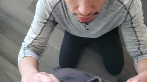 AmateurGayPOV: Horny Neighbors Share a Deep Dicking